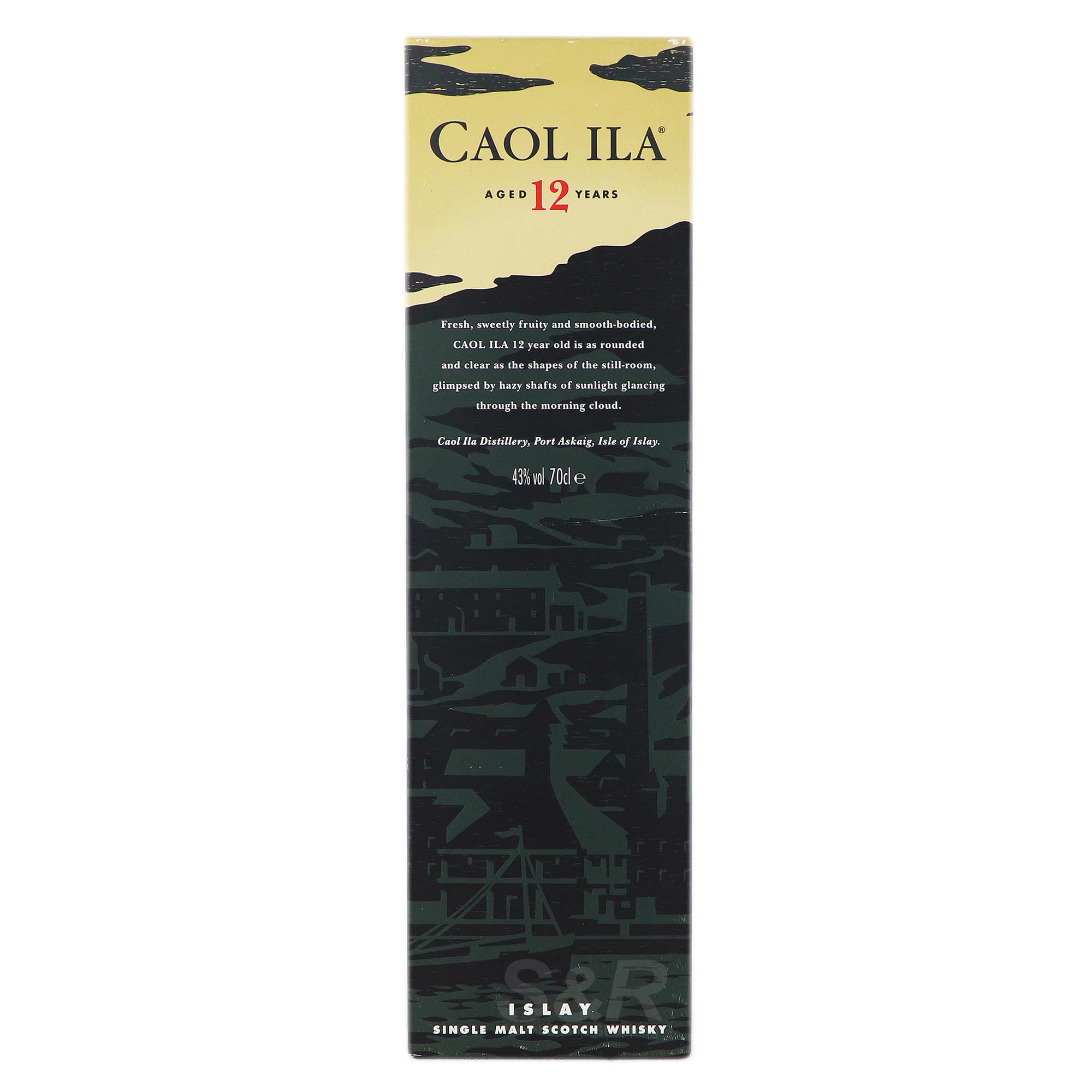 Caol Ila 12 YO Scotch Whisky 700mL